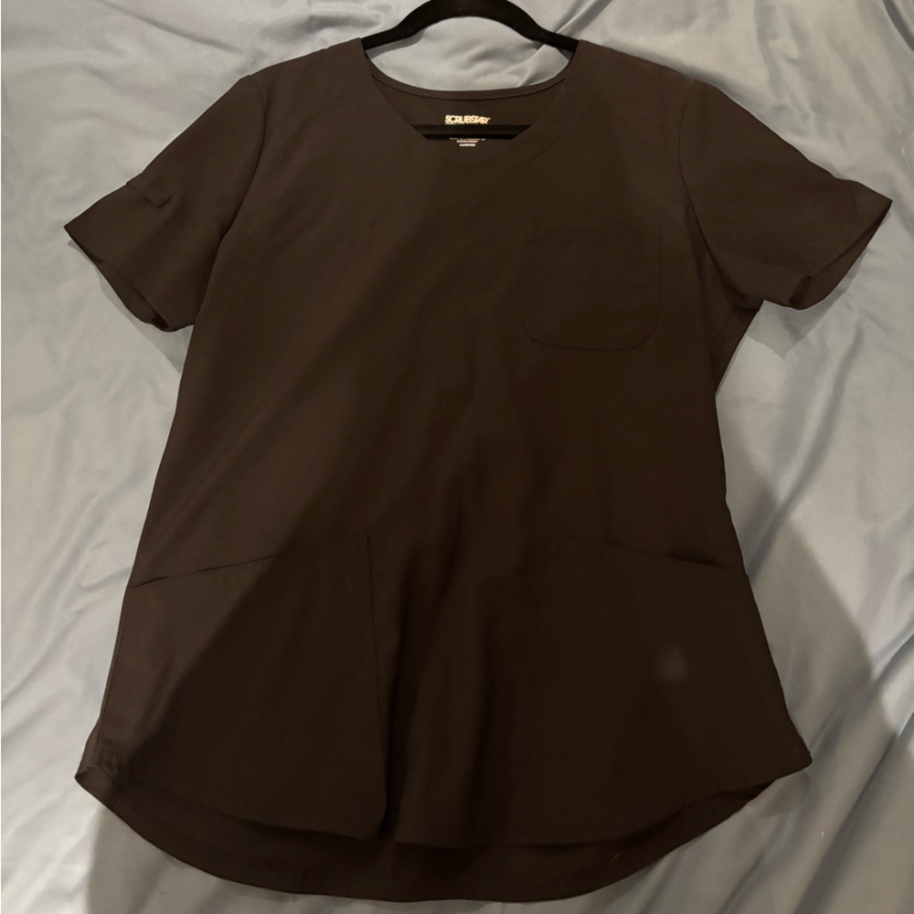 Scrubstar Black Short Sleeve Women's Top